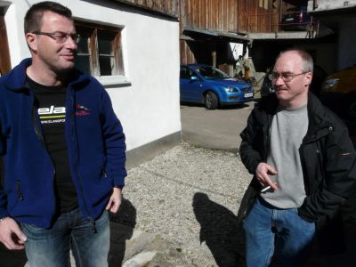 Michael HofstÃ¤tter, Oberstdorf. Heiko und JÃ¼rgen - zwei Urgesteine der Pistenraupenmodellbauszene in Deutschland.
