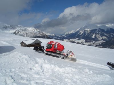 Pistenbully's im Einsatz
(Savognin) Thomas Muff
