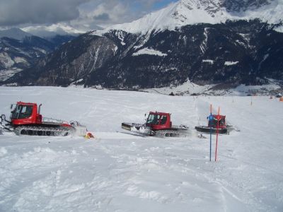 Pistenbully's im Einsatz
(Savognin) Thomas Muff
