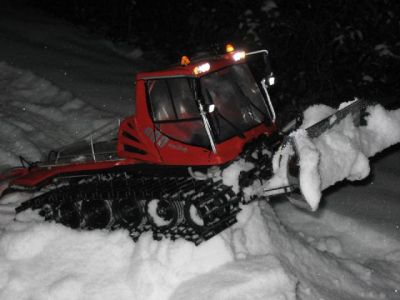 Windentest endlich im Schnee 25.12.2010
