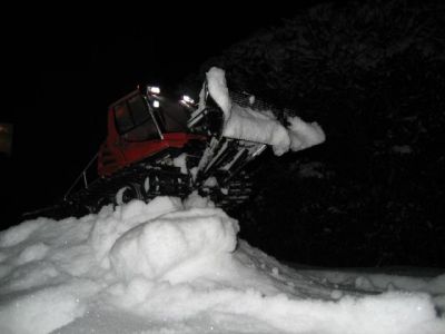 Windentest endlich im Schnee 25.12.2010
