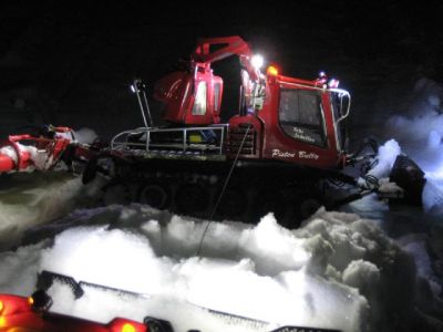 Windentest endlich im Schnee 25.12.2010
