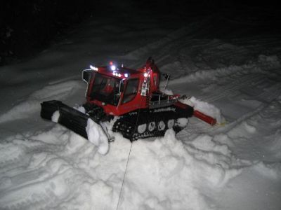 Windentest endlich im Schnee 25.12.2010
